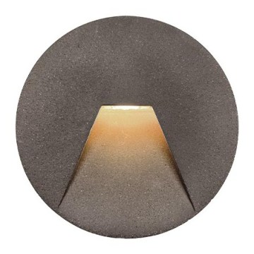 LED inbouwarmatuur voor buiten SPACE LED/4W/230V IP65 grijs