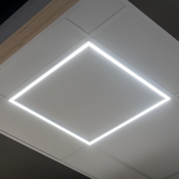 LED Inbouwframe AVAR LED/32W/230V 4000K UGR<19 59,5x59,5 cm