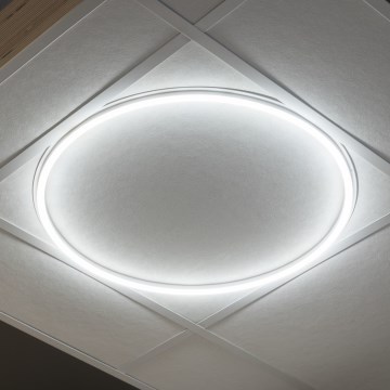 LED Inbouwframe AVAR LED/40W/230V 4000K Ø 59 cm