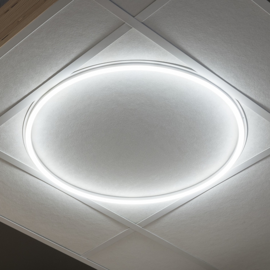 LED Inbouwframe AVAR LED/40W/230V 4000K Ø 59 cm