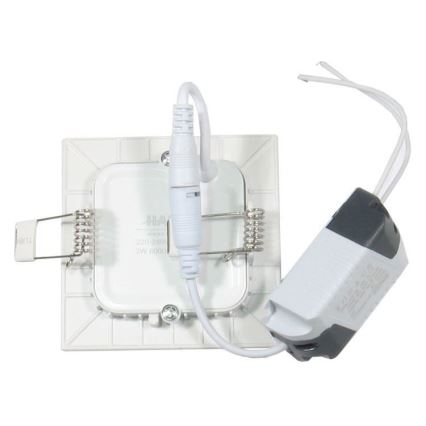 LED Inbouwlamp LED/3W/230V 3000K