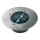 LED Inbouwlamp op zonne-energie met sensor LED/0,12W/2xAAA IP67 roestvrij ring