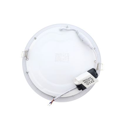LED Inbouwlamp ROUND LED/18W/230V 2700K