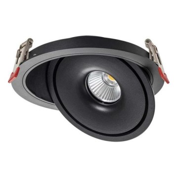 LED Inbouwspot LED/28W/230V 3000/4000/6400K diameter 20 cm zwart