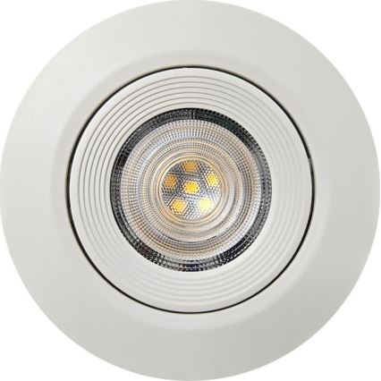 LED Inbouw/opbouw Spot 2in1 LED/5W/230V 4200K diameter 9,3 cm wit
