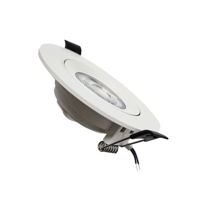 LED Inbouw/opbouw Spot 2in1 LED/5W/230V 4200K diameter 9,3 cm wit