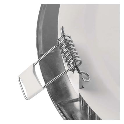 LED inbouwspot NEXXO LED/7W/230V 3000/3500/4000K zilver Ø 12 cm