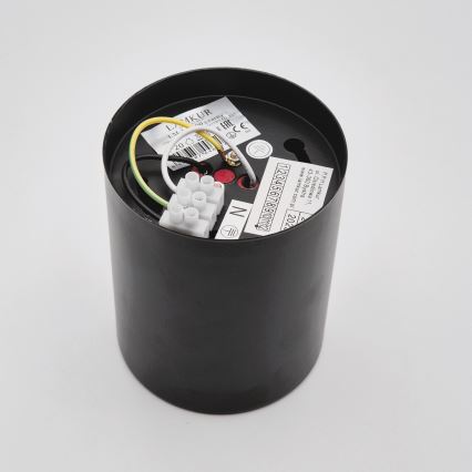 LED Inbouwspot TACO 1xE27/15W/230V zwart