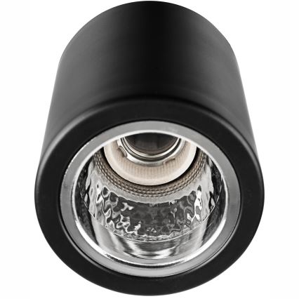 LED Inbouwspot TACO 1xE27/15W/230V zwart