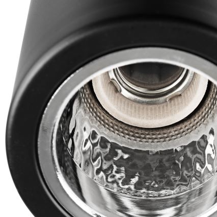 LED Inbouwspot TACO 1xE27/15W/230V zwart