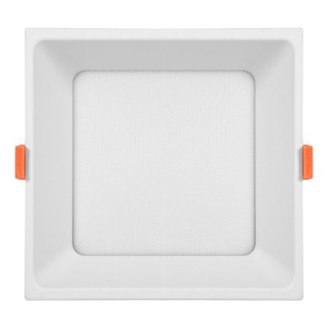 LED Inbouwspot TONY LED/12W/230V 3000/4000/6500K 12x12 cm wit