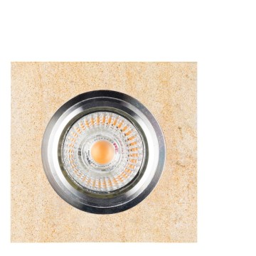 LED Inbouwspot VITAR 1xGU10/5W/230V CRI 90 zandsteen
