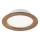 LED Inbouwspot WOODY SPOT LED/16,5W/230V 4000K walnoot Ø 18,5 cm