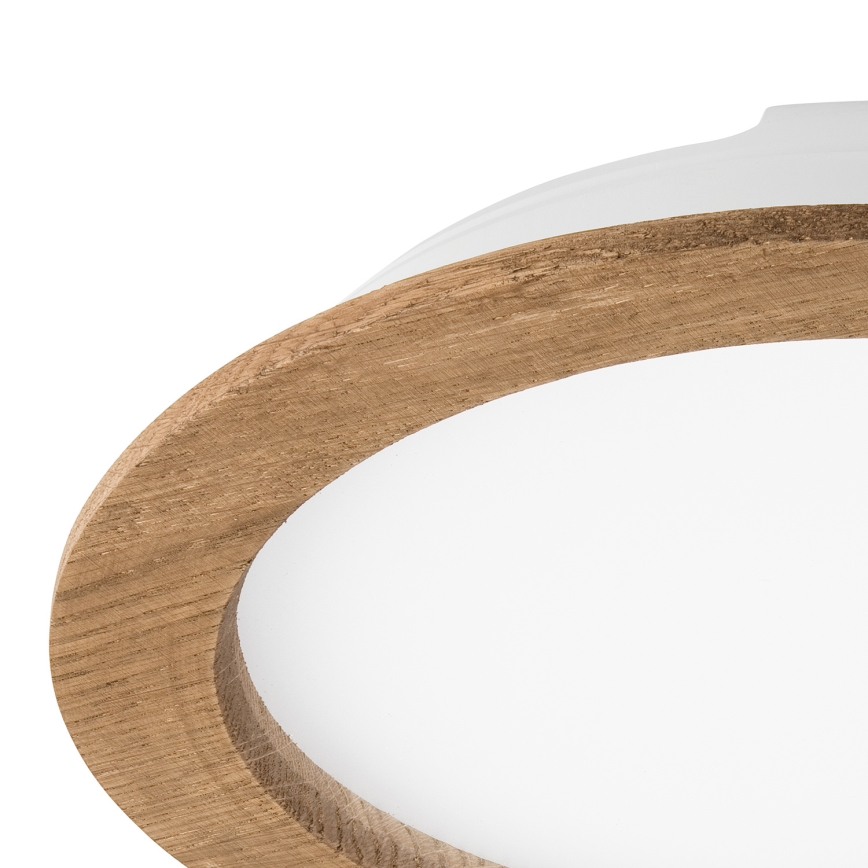 LED Inbouwspot WOODY SPOT LED/23,5W/230V 4000K walnoot Ø 23,5 cm