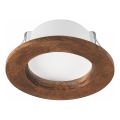 LED Inbouwspot WOODY SPOT LED/5,5W/230V 4000K kersenhout Ø 10 cm