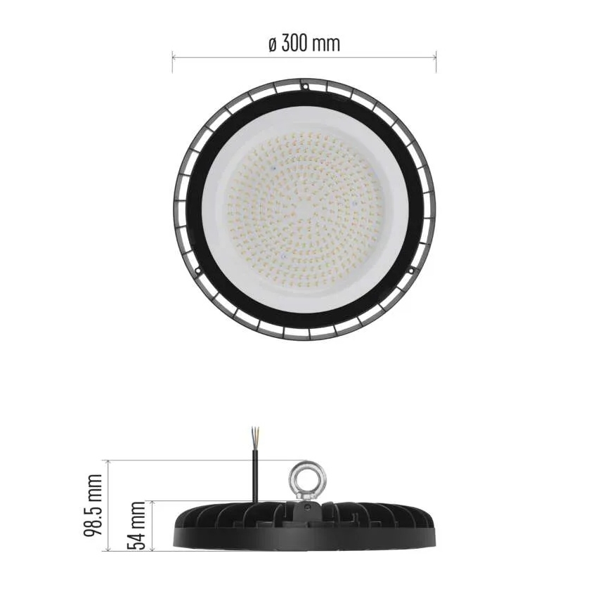 LED industriële High Bay-armatuur 166W 230V IP65 4000K