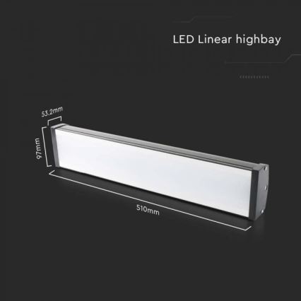 LED Industriële lamp High Bay LED/100W/230V 4000K IP65