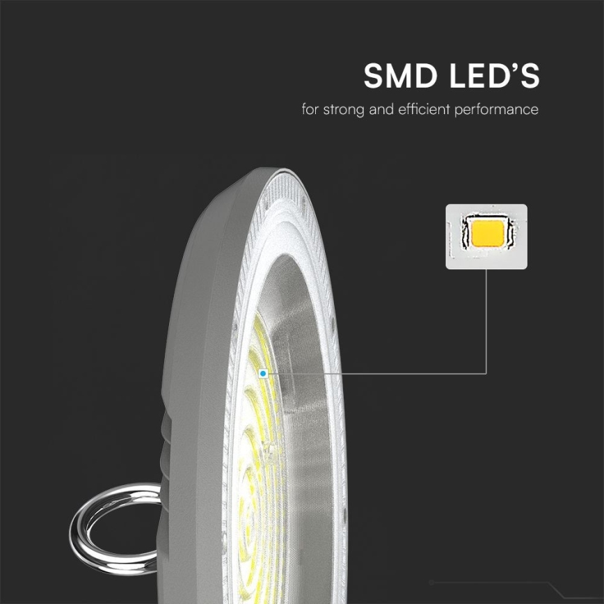 LED Industriële lamp High Bay LED/150W/230V 3000/4000/6500K IP65 ø 27,7 cm