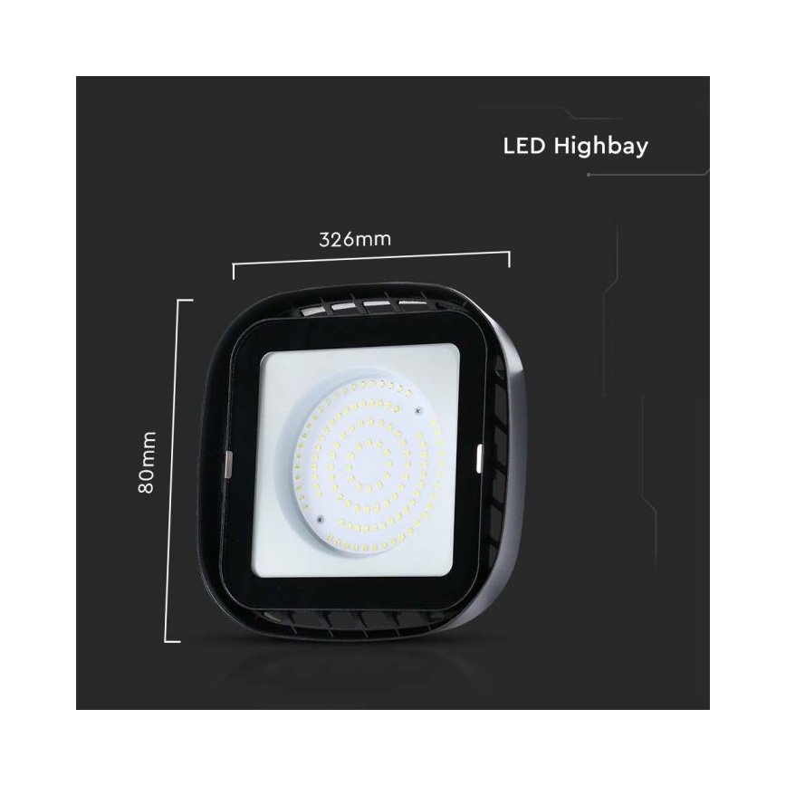 LED Industriële lamp High Bay LED/200W/230V 4000K IP65