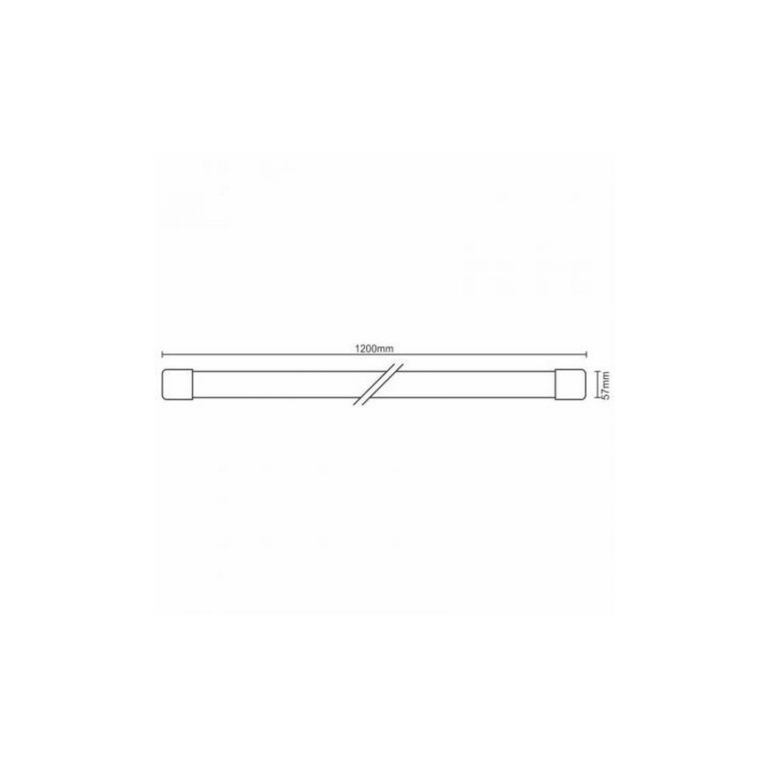 LED Industriële lamp LED/36W/230V IP40
