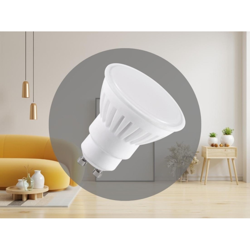 LED Keramiek Lamp GU10/9,5W/230V 4000K