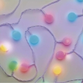 LED Kerst buitenketting 40xLED/9m IP44 multicolor