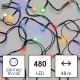 LED Kerst buitenketting 480xLED/53m IP44 multicolor