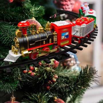 LED Kerst Decoratie 10xLED/4xAA trein