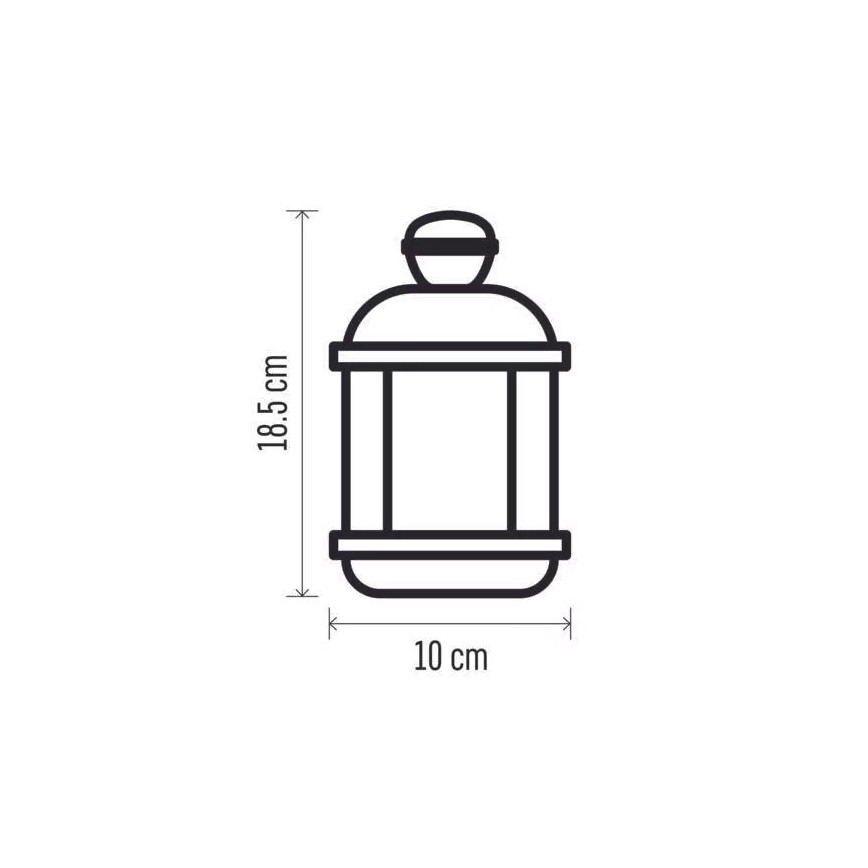 LED Kerst Decoratie LED/1xCR2032 warm wit