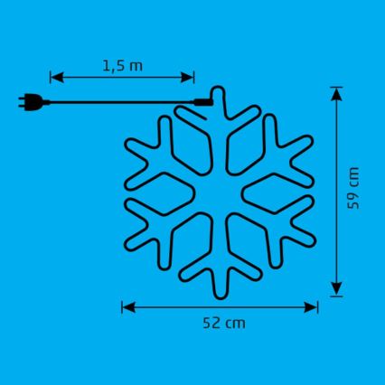 LED Kerst Decoratie voor Buiten LED/26W/230V IP44