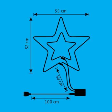 LED Kerst Decoratie voor Buiten LED/26W/230V IP44