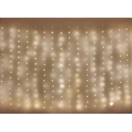LED Kerst Lichtketting voor Buiten 180xLED/8 functies 6,7 m IP44 warm wit