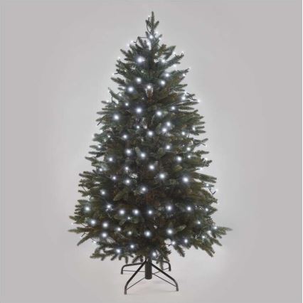 LED Kerst Lichtketting voor Buiten 180xLED/8 modi 23m IP44 koud wit