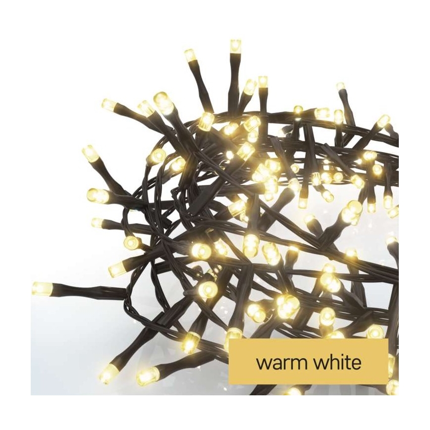 LED Kerst Lichtketting voor Buiten 300xLED/11m IP44 warm wit