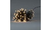 LED Kerst Lichtketting voor Buiten 48xLED/7 functies/3xAA 4,1m IP44 warm wit