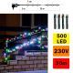 LED Kerst Lichtketting voor Buiten 500xLED 35m IP44 meerdere kleuren