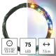 LED Kerst Lichtketting voor Buiten 75xLED/12,5m IP44 meerdere kleuren