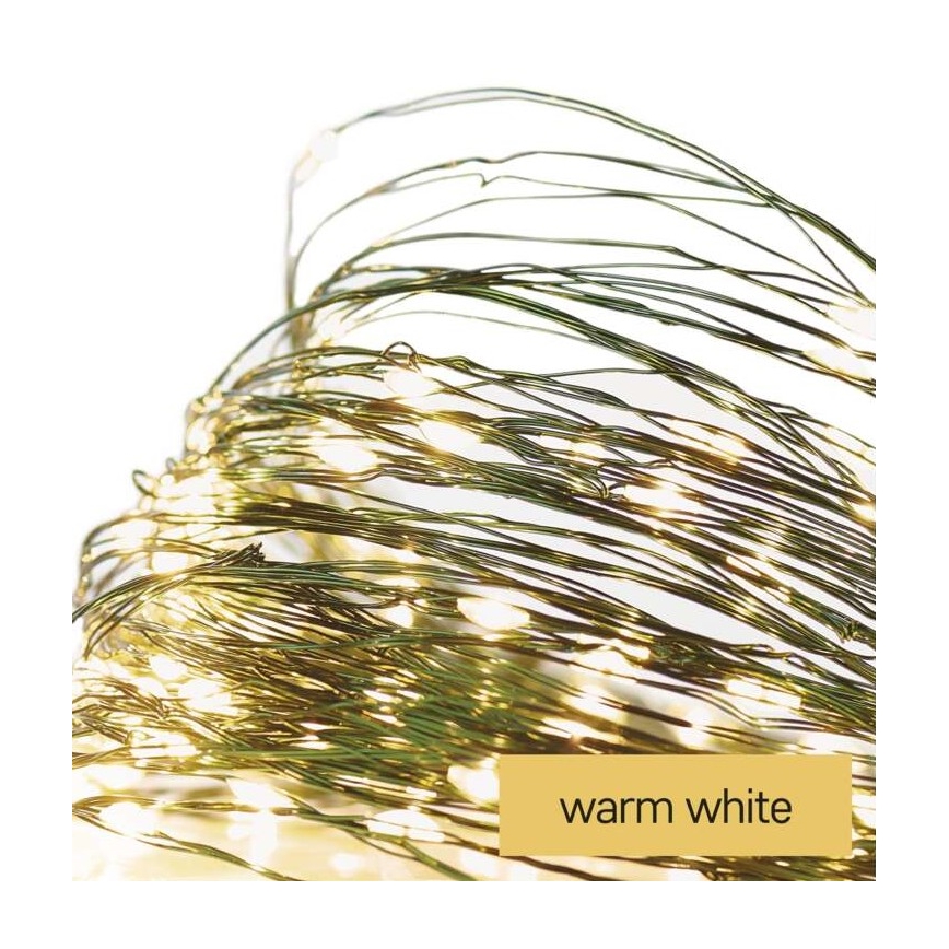 LED Kerst Lichtketting voor Buiten 75xLED/12,5m IP44 warm wit