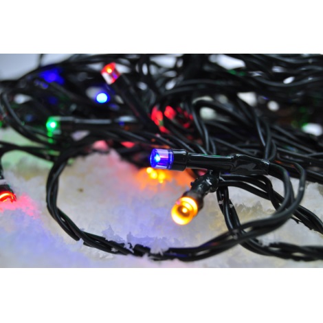 LED Kerst lichtsnoer voor buiten 200xLED/8 Functies IP44 25m Meerdere kleuren