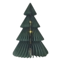 LED-kerstdecoratie 10xLED/3xAA, kerstboompje