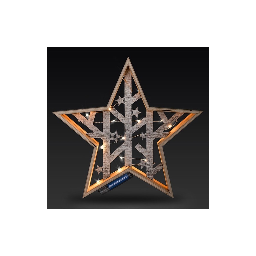 LED Kerstdecoratie 20xLED/2xAA