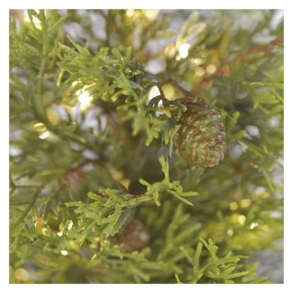 LED-kerstdecoratie 30xLED/3xAA IP44