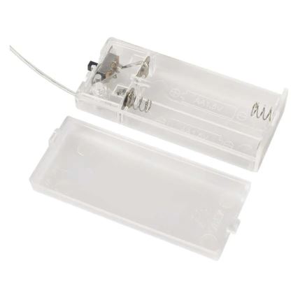 LED kerstdecoratie 35xLED/2xAA kerstboom