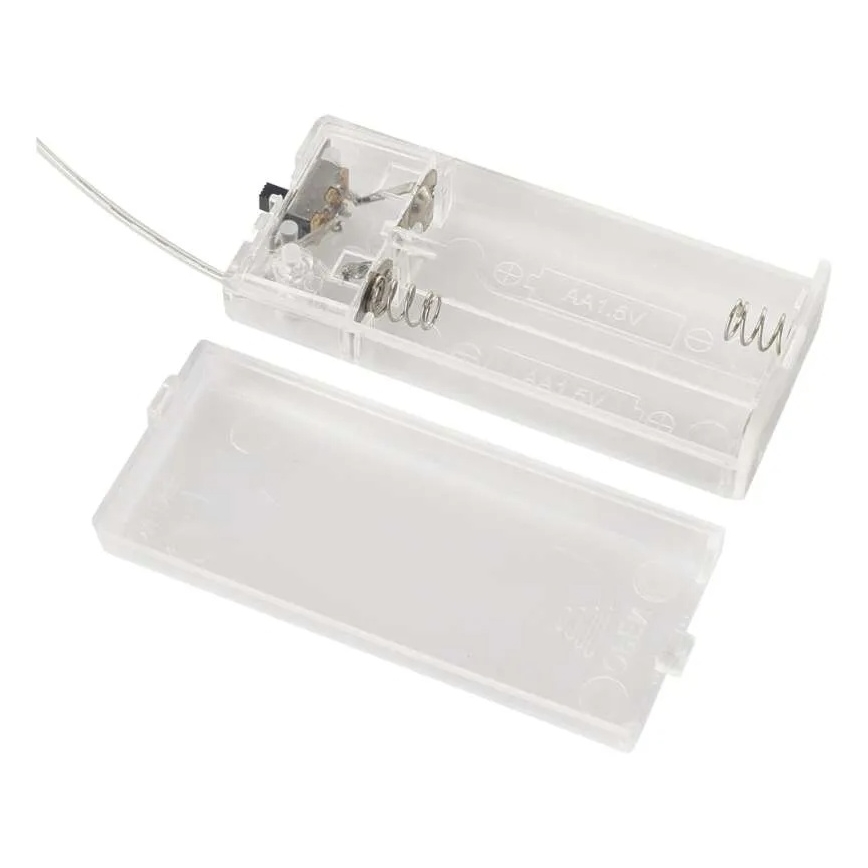 LED kerstdecoratie 35xLED/2xAA kerstboom