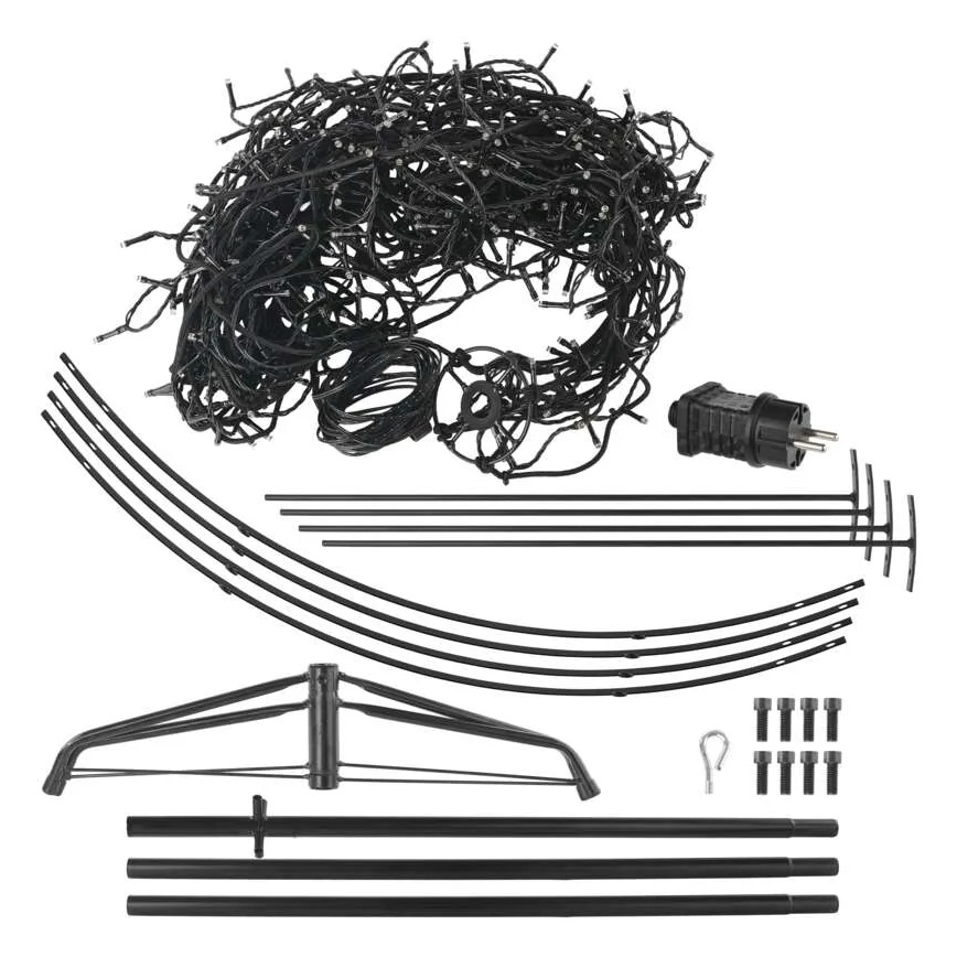 LED Kerstdecoratie 480xLED/230V IP44 180 cm