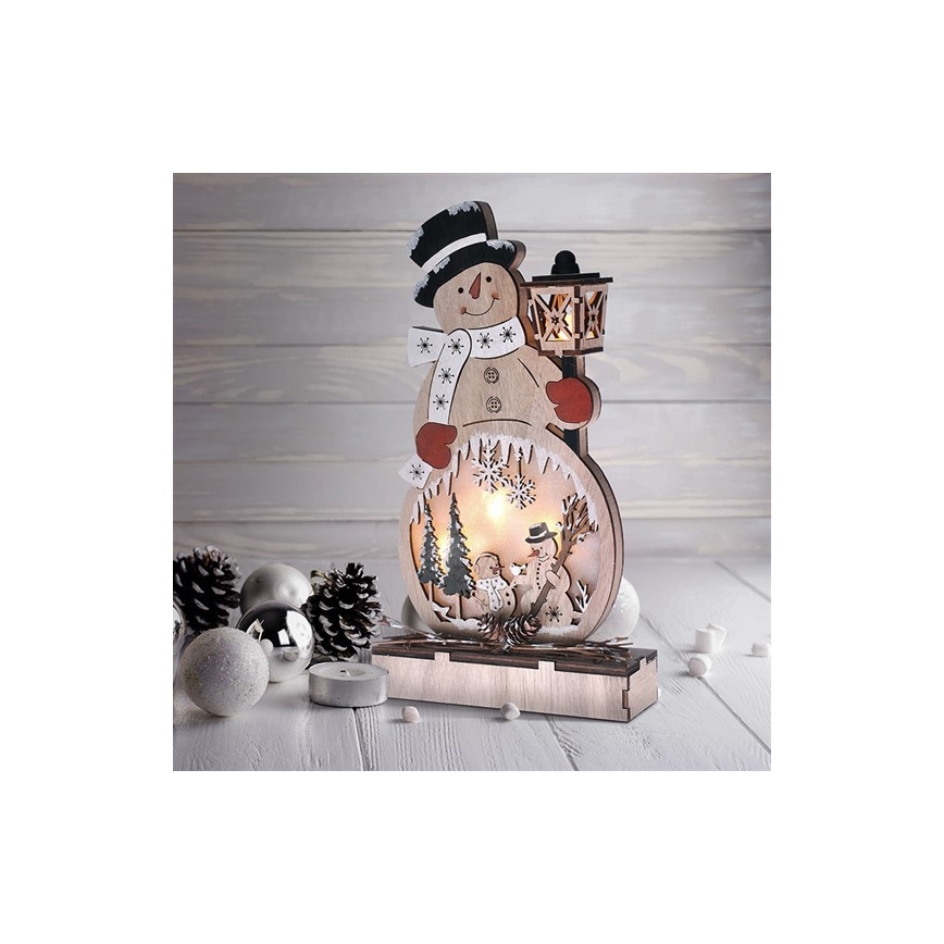 LED Kerstdecoratie 4xLED/2xAA
