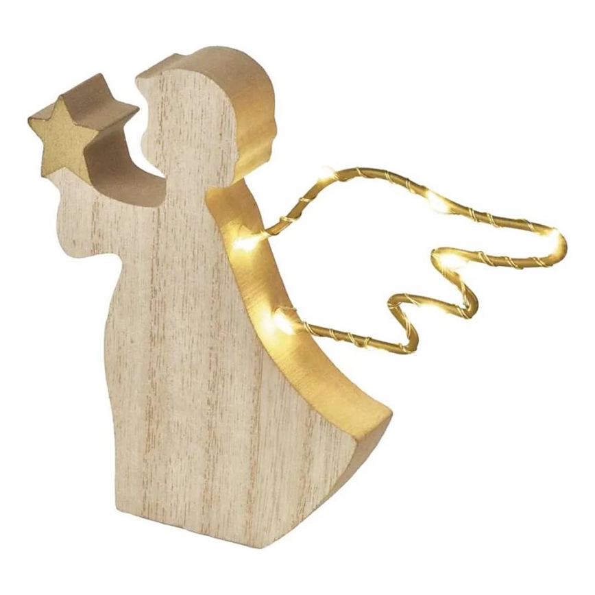 LED-kerstdecoratie Engel 8xLED/2xAAA