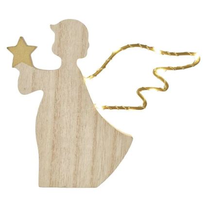 LED-kerstdecoratie Engel 8xLED/2xAAA
