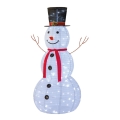 LED kerstdecoratie LED/3,6W/230V 180 cm IP44 sneeuwman