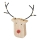 LED kerstdecoratie rendier 8xLED/2xAAA